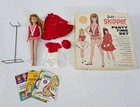 B-283 VINTAGE 1960'S MATTEL BARBIE TITIAN SKIPPER PARTY TIME SET WITH BOX