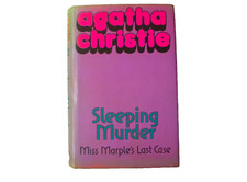 1976 Agatha Christie - Sleeping Murder First Edition Book + Dust Jacket