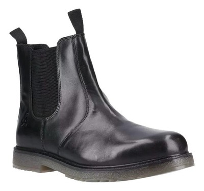 Herren Amblers Colchester Zum Überziehen Leder Chelsea Händler Stiefelette Größen 6 bis 15