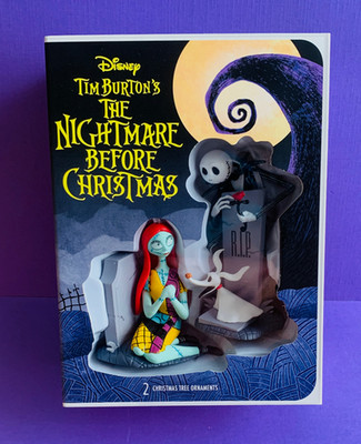 VERPACKTER HALLMARK NIGHTMARE BEFORE CHRISTBAUMSCHMUCK JACK & SALLY