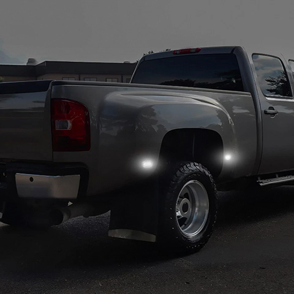 Dually Bed LED Side Marker Lights For 2001-14 Chevy Silverado 2500HD 3500HD4-20x - Image 2 of 4