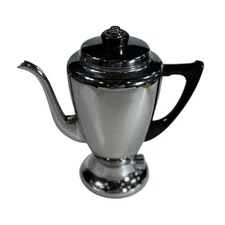 Mirro-Matic 112M 8-Cup Electric Percolator Vintage Aluminum Coffee Maker