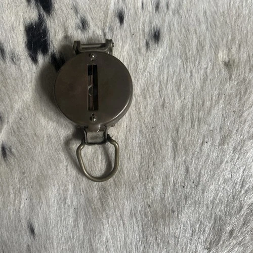 Soldiers Military Thumb Compass Vintage Brass WW2 1940 Navigation World War II