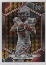 2023 Bowman U Gold Geometric Refractor 15/50 Julian Fleming #72 3hd