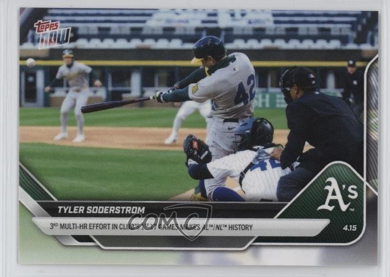 2025 Topps Now /632 Tyler Soderstrom #72 00li