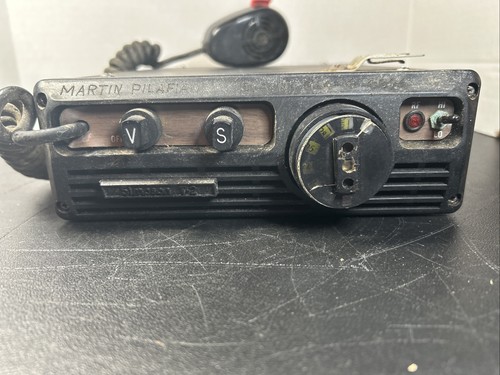 Simpson Model T-2 VHF-FM radio transceiver With Mic CB8P (untested) - Zdjęcie 2 z 9