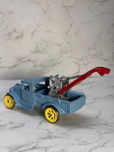 Gusseisen Arcade 215 Wrecker Modell A Weaver Boom 20er Jahre Stahl Spielzeug - Bild 3 von 9