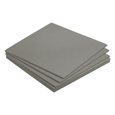 EVA Foam Sheets Light Grey 9.8 Inch x 9.8 Inch 5mm Thick Crafts Foam Sheets 6Pcs