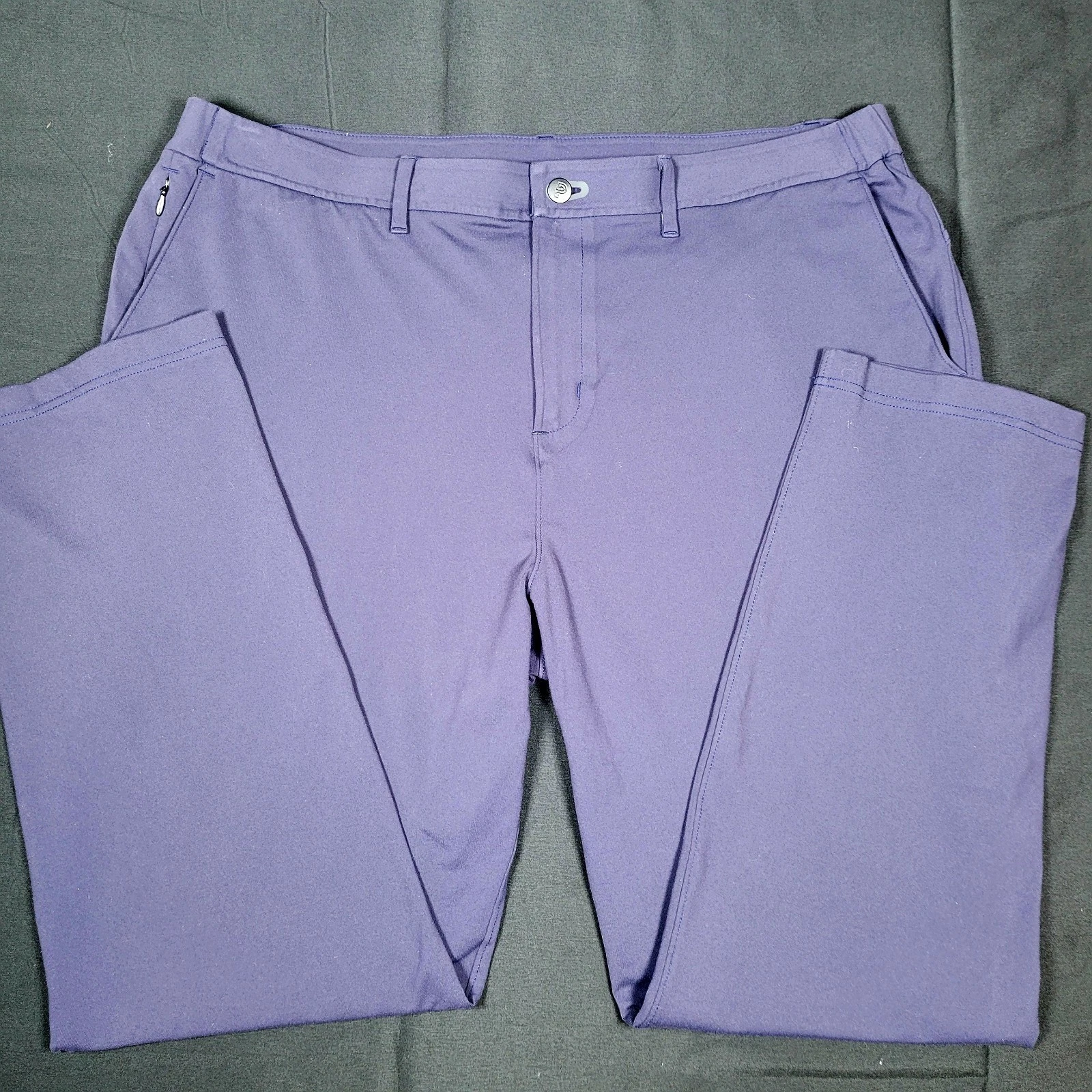 Public Rec Gamechanger Pants Men 40 x 30* Navy Blue Nylon Stretch Tapered