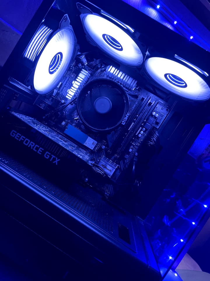 PC para jogos com Ryzen 5 3600 Geforce GTX 1650 SUPER 500GB armazenamento 16GB DDR4 RAM - Imagem 2 de 4