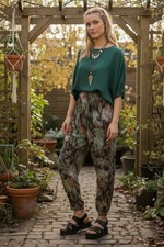 Urban Outfitters Pants Womens L Botanical Abstract Artsy Grunge Forestcore Y2K