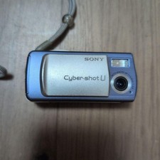 NEAR MINT SONY Cyber-shot DSC-U10 Compact Digital Camera Blue Tested From Japan