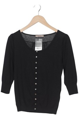 bloom Strickjacke Damen Cardigan Jacke Gr. 36 Wolle Kaschmir Schwarz #n715hir