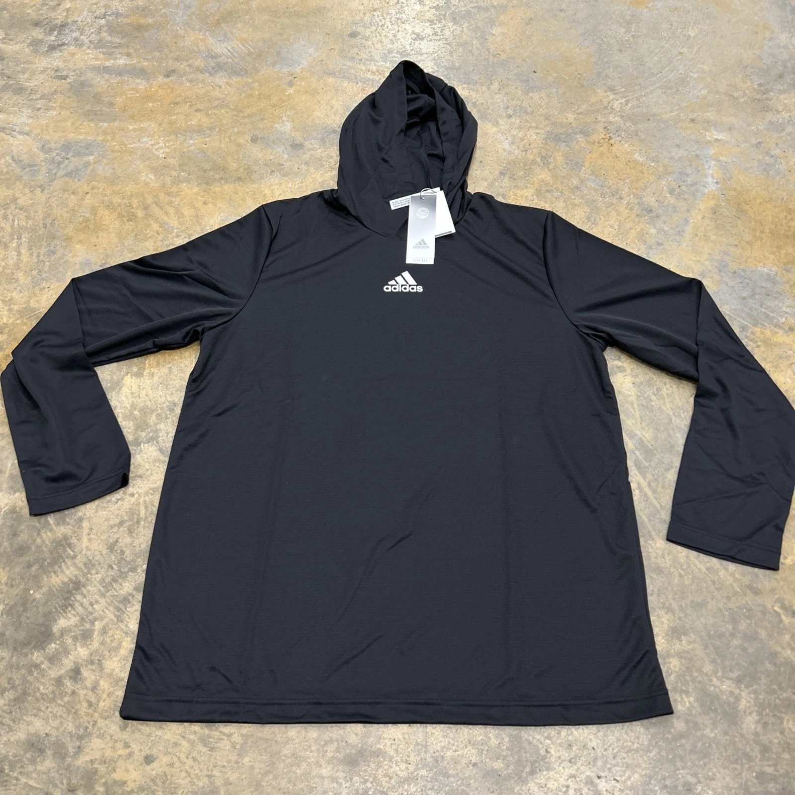Adidas Men’s Stadium Heat Ready Black Long Sleeve Hoodie HI5119 Size 3XL - NWT
Opens in a new window