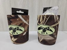 Lot of 2 Duck Commander Duck Dynasty Logo Can Cooler Koozie Camo #3