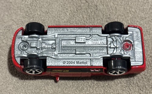 Mattel Ford F-150 Camion Illuminazione MB663 2004 Rosso 1:64 *Ottimo - Foto 8 di 14