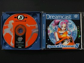 Space Channel 5 Dreamcast Game with Manual. Tested And Working.
