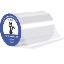 Cat Scratch Tape Furniture 118x8.2 Inch Extra Wide Anti Single Sided Clear
