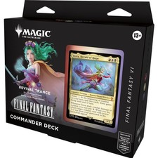Magic Gathering Final Fantasy VI Commander Deck Revival Trance Strategy Colle...