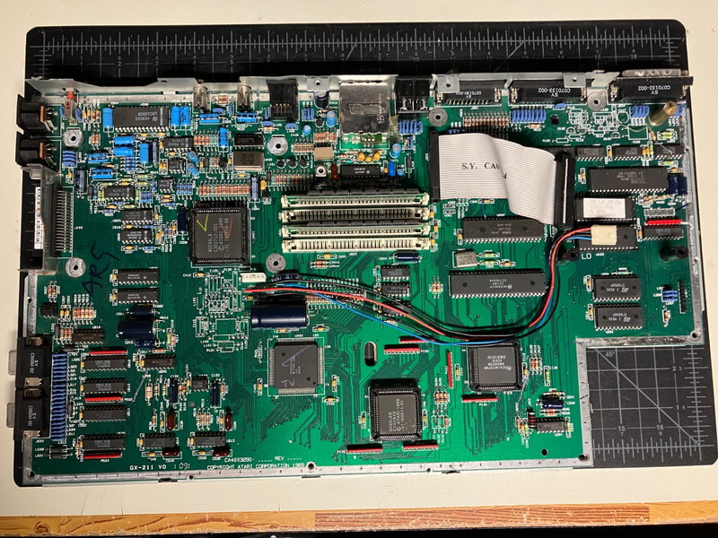 Atari 520 STE motherboard - WORKING