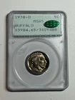1938-D Buffalo Nickel PCGS MS65 CAC Rattler Nice Strike