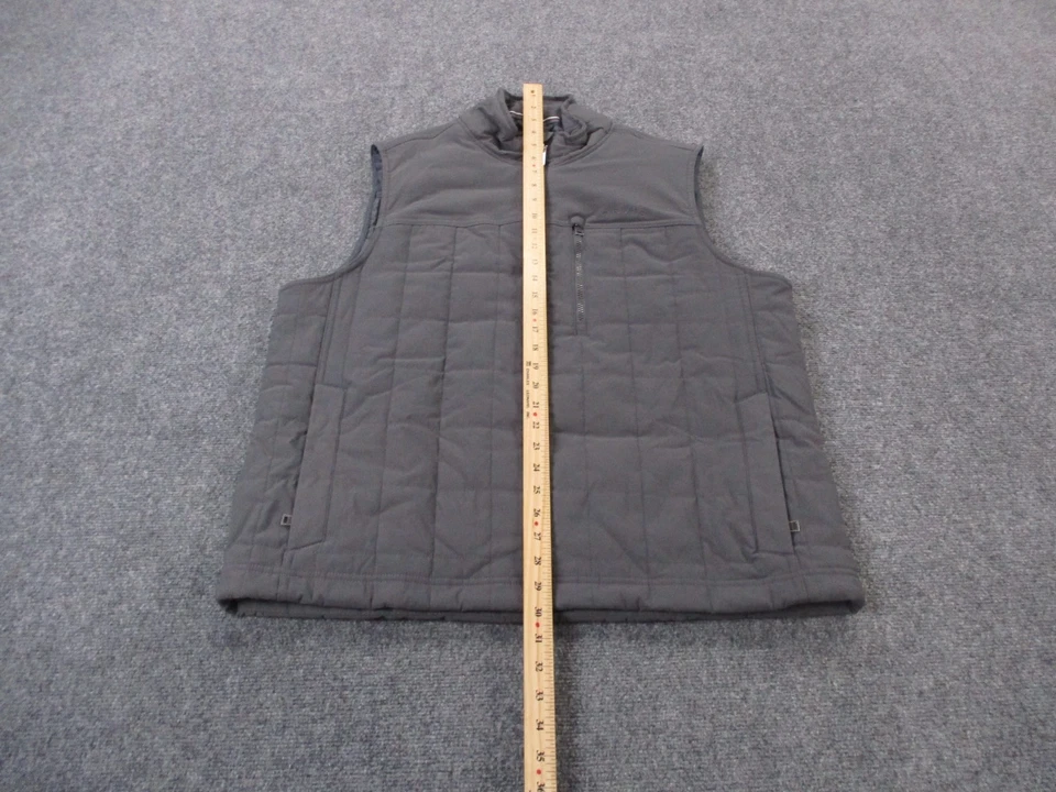 Orvis Chaleco Chaqueta Para Hombres L Gris Acolchado Puffer Aire Libre Senderismo Caza Pesca Foto 3 de 4