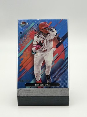 2025 Topps Finest - Elly De La Cruz #253 - Rare Blue Refractor 2/150