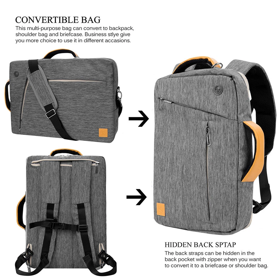 VanGoddy Tablet Travel Backpack Shoulder Messenger Bag Case For 13" iPad Pro M4 - Image 3 of 4