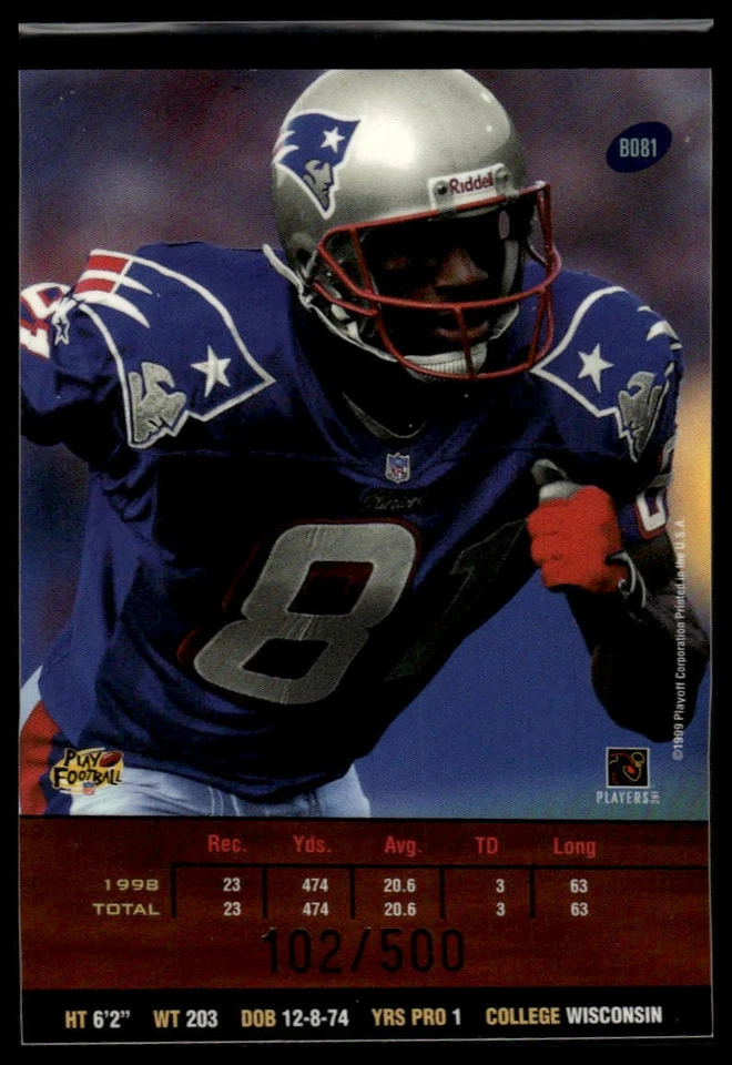 1999 Playoff Prestige SSD #B081 Tony Simmons - Image 2 of 2