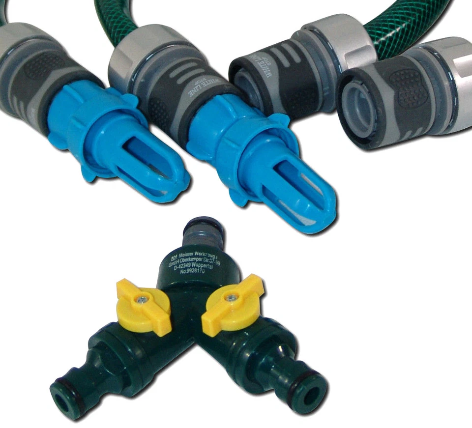 Profi Wasserbetten Befüll Set XXL 3/4 Zoll Füllschlauch Dual Befüllset Anschluss - Bild 2 von 2