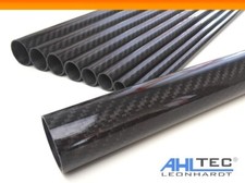 Carbon Rohr Ø 22mm Hochglanz / Sichtcarbon C...