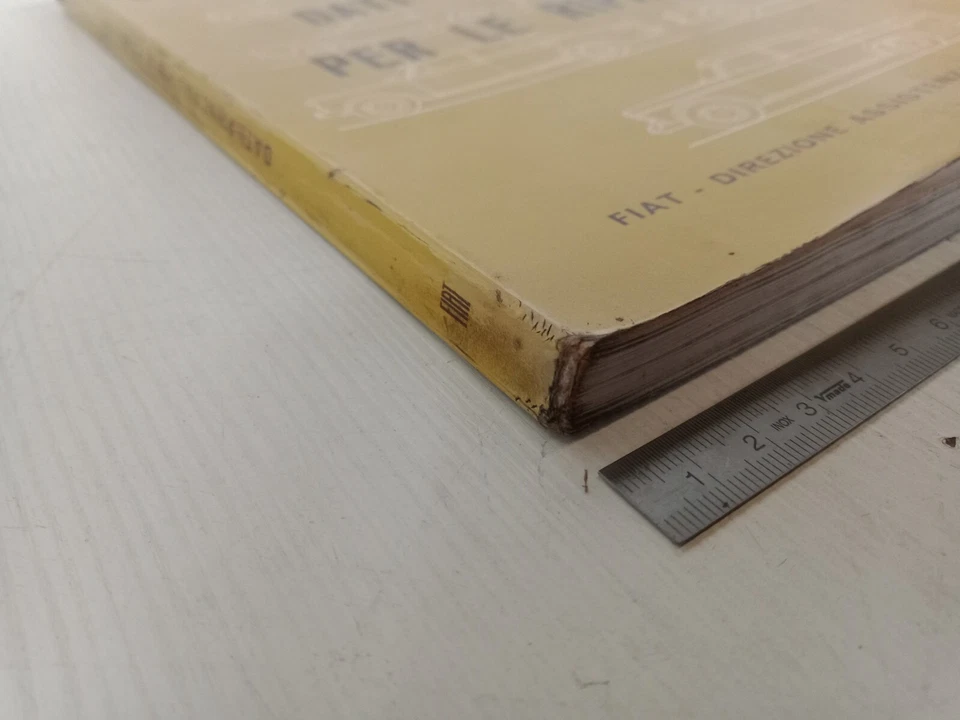 manuale originale caratteristiche dati revisione 1965 Fiat Osca 1600 500 600 etc - Immagine 2 di 4