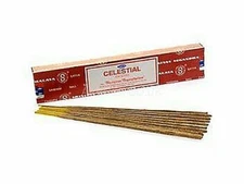 Satya Sai Baba Nag Champa Celestial 15 Gram Box Incense Sticks 