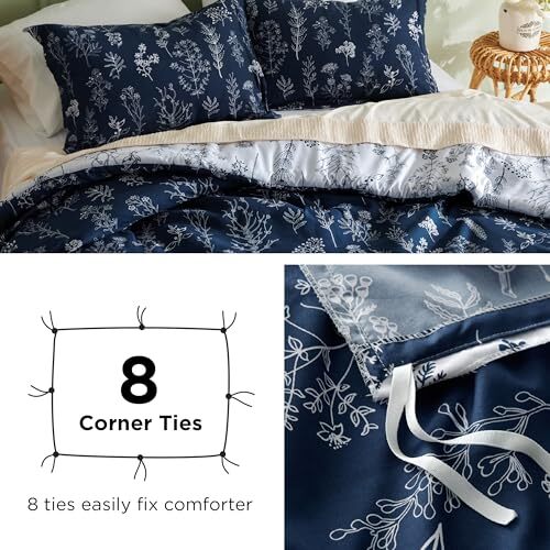 Duvet Cover King King (104" x 90") 08 Polyester Nave Blue (No