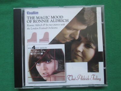 RONNIE ALDRICH - MAGIC MOOD OF - THAT ALDRICH FEELING - CDLK4161 - CD