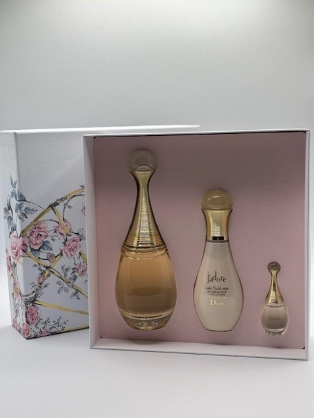 Dior J'adore Eau De Parfum 3 Pieces Gift Set | eBay