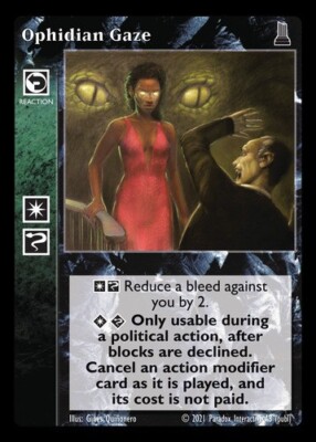 Vintage, Jyhad, Vampire, The Unaligned - Ophidian Gaze x 1