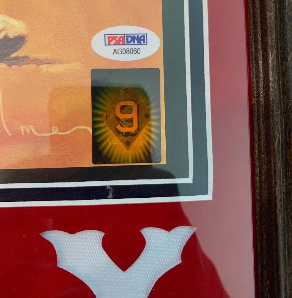 Ted Williams autographed signed 16x20 framed MLB Boston Red Sox PSA COA - Image 3 of 4