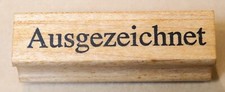 THE STAMP PAD CO RUBBER STAMP AUSGEZEICHNET