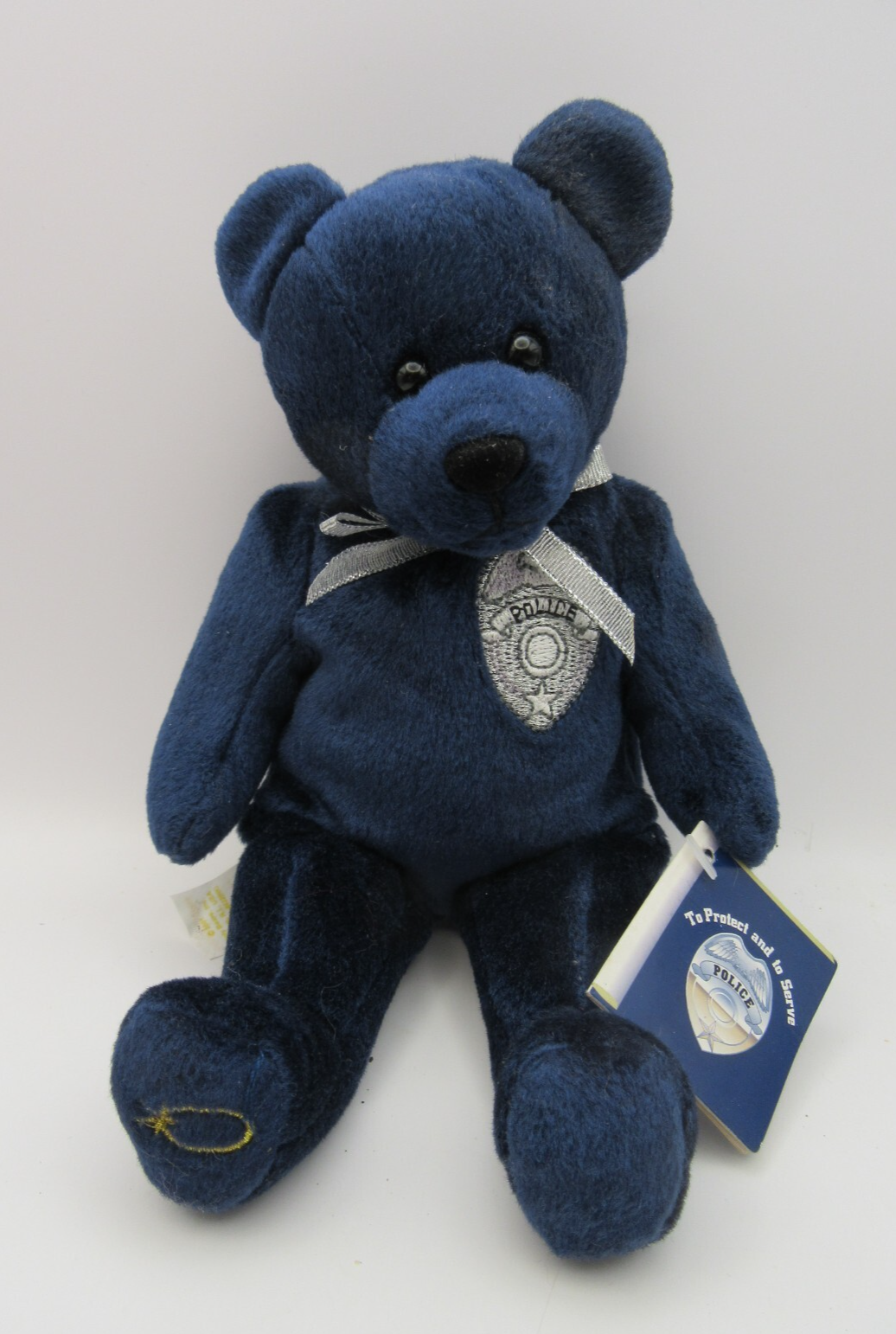 HOLY BIBLE BEAR - THE GOD BLESS OUR POLICE -MINT CONDITION - WITH TAGS