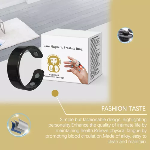 Prostate Soothing Ring Improve Circulation Enhance Male Function Magnetic Ring - Picture 10 of 11