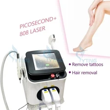 Picosecond Laser Spot Removal 2 in 1 Titanium Diode Laser Hair Removal Machine