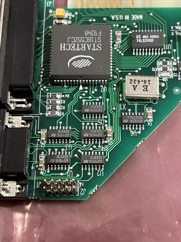 StarTech ST16C552CJ 8-Bit ISA Serial/Parallel Expansion Card - 4196 *NEW* - Image 3 of 4