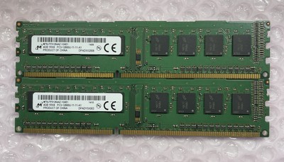 Mémoire RAM Micron MT8JTF51264AZ-1G6E1 4 Go 1600 MHz - PC3-12800U (DDR3