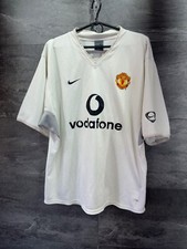 Nike Manchester United 2002 Soccer Jersey Vodafone Men’s Size L
