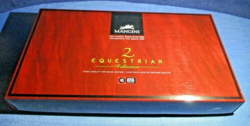 Cartera Bandolera/Muñequera de Cuero Mancini Colección Equestrian2 - Verde Oliva - Imagen 3 de 11
