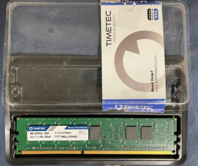 Timetec 8GB DDR3L DDR3 1600MHz (DDR3L-1600) PC3L-12800 PC3-12800