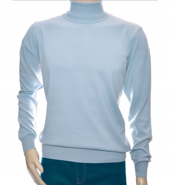 Herren-Rollkragenpullover Aus Kaschmir Und Merinowolle Pullover Xxl 2XL Grau-image