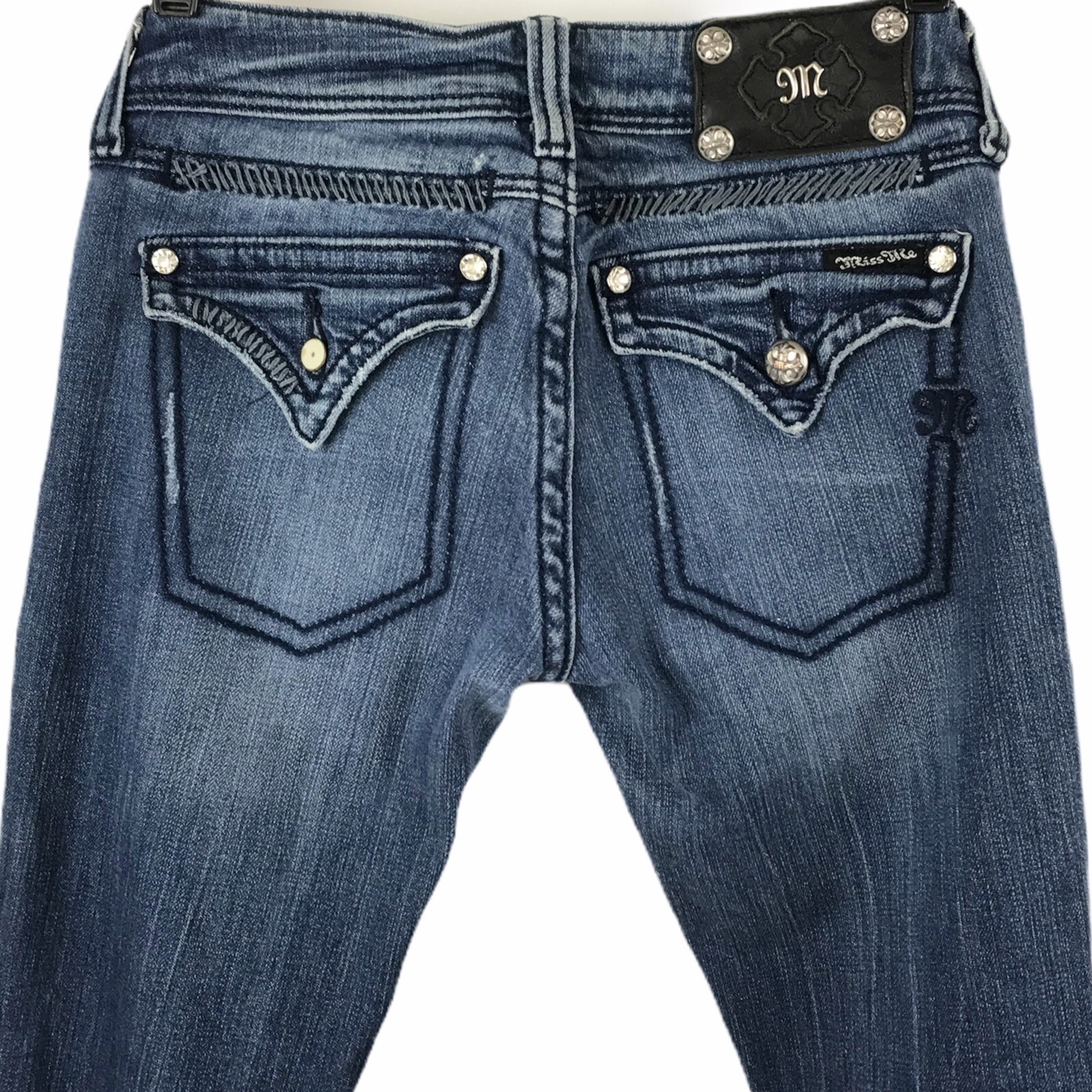 Womens Jeans Stitched Jeans Size 