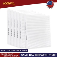 6PCS Cabin Air Filters For Kenworth Peterbilt replace X1987001 CAF1815P PA30093